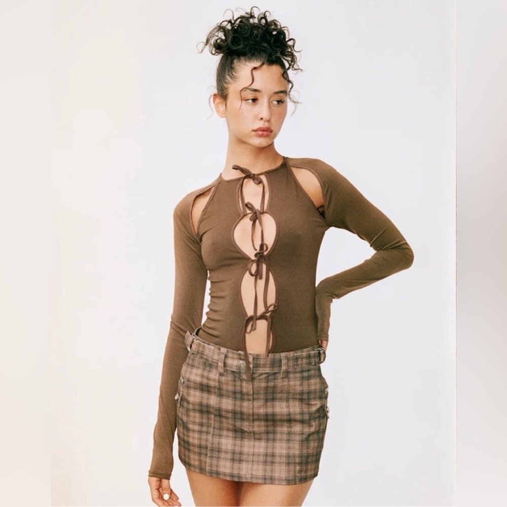 With Jean Meadow Top in Brown